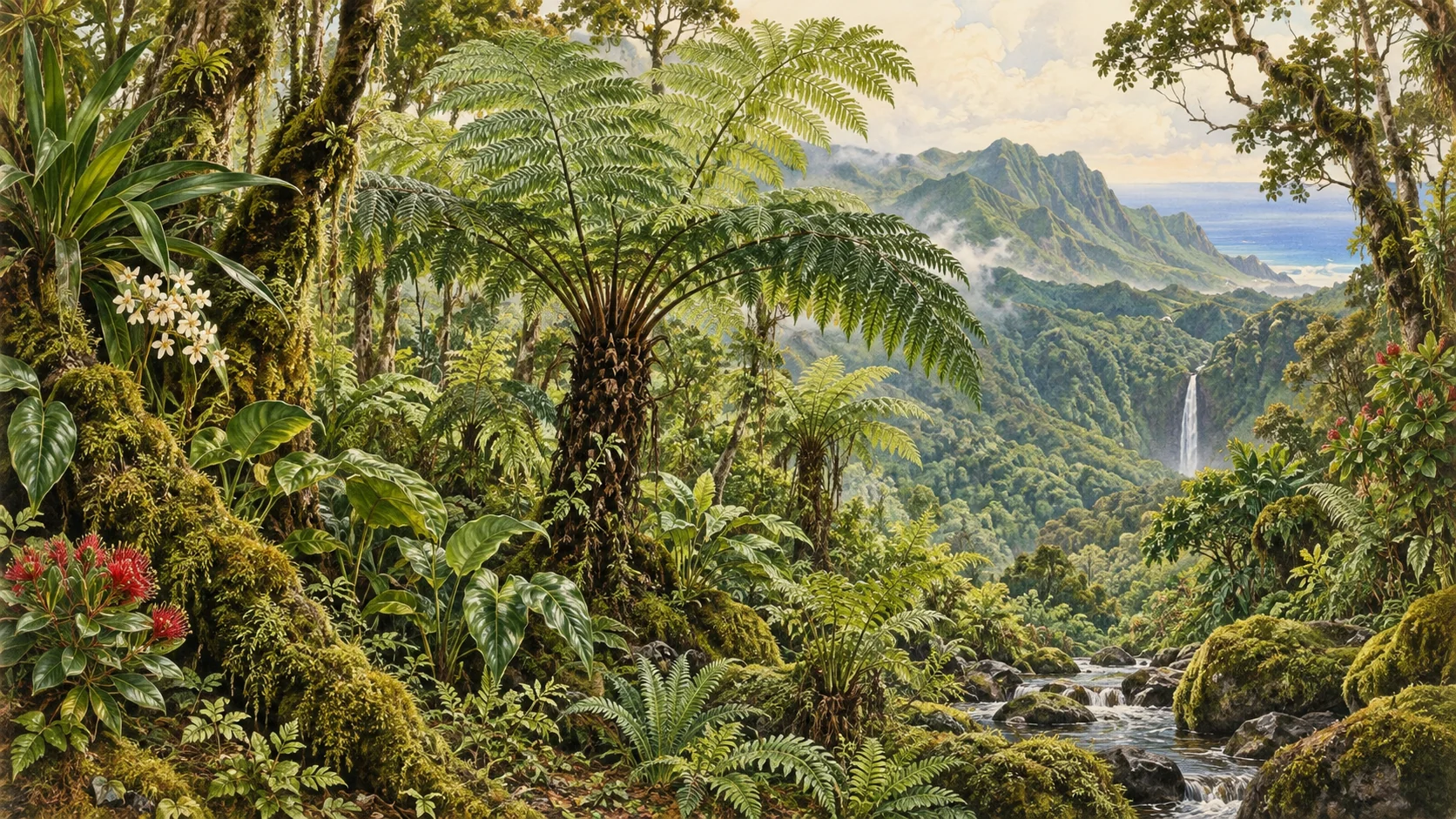 Kauaʻi habitat landscape